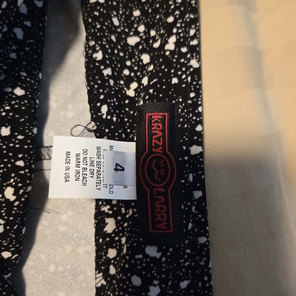 Krazy Larry Women's Black and White Leggings